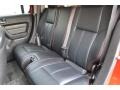 2010 Hummer H3 Ebony Interior Rear Seat Photo