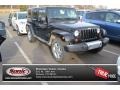 2009 Black Jeep Wrangler Unlimited Sahara 4x4  photo #1