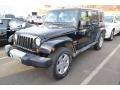 2009 Black Jeep Wrangler Unlimited Sahara 4x4  photo #4