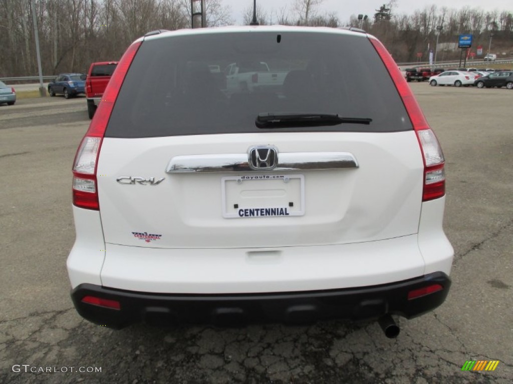 2008 CR-V EX 4WD - Taffeta White / Gray photo #5