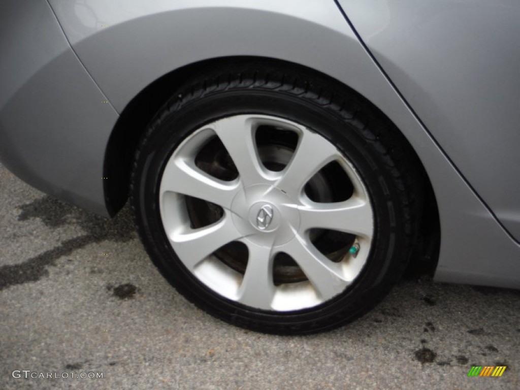 2012 Elantra Limited - Harbor Gray Metallic / Black photo #3