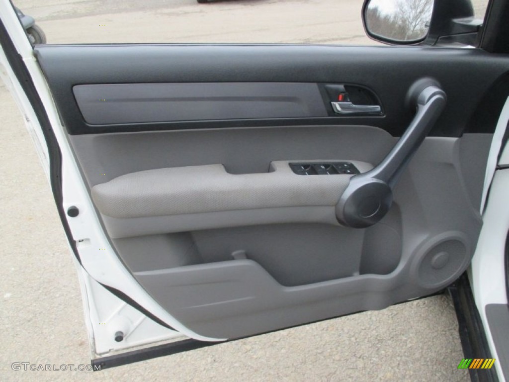 2008 CR-V EX 4WD - Taffeta White / Gray photo #17