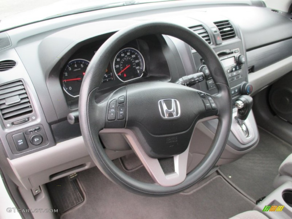 2008 CR-V EX 4WD - Taffeta White / Gray photo #23