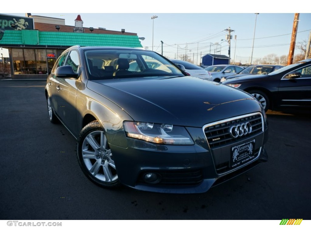 2009 A4 2.0T quattro Avant - Meteor Grey Pearl Effect / Black photo #2