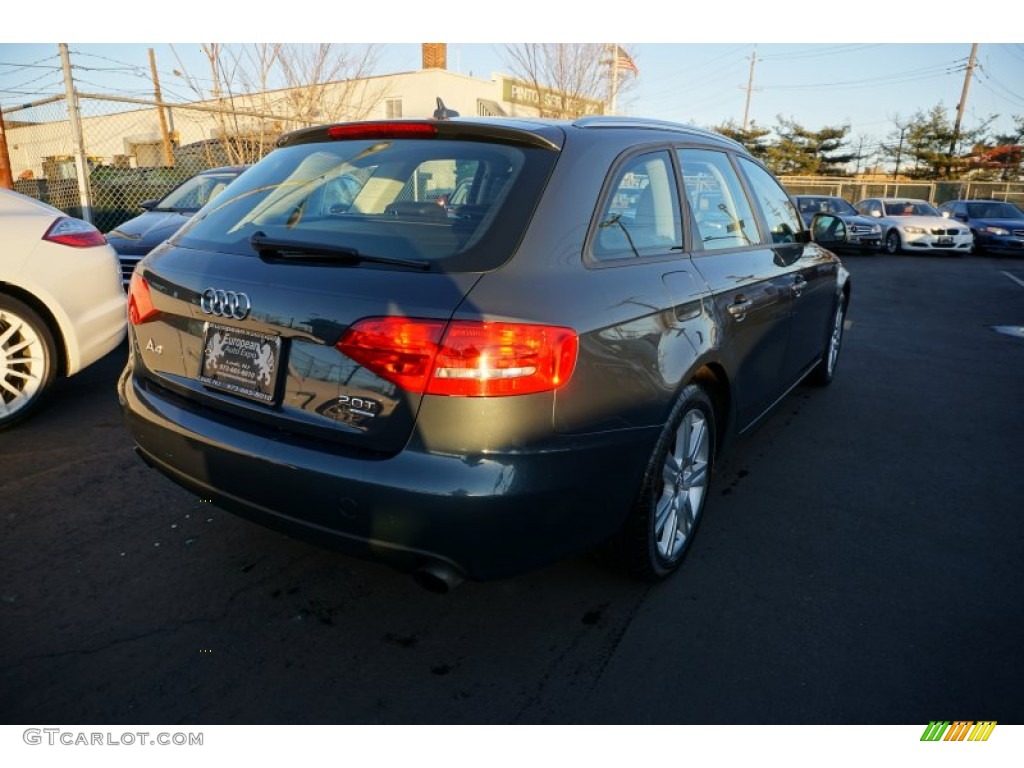 2009 A4 2.0T quattro Avant - Meteor Grey Pearl Effect / Black photo #3