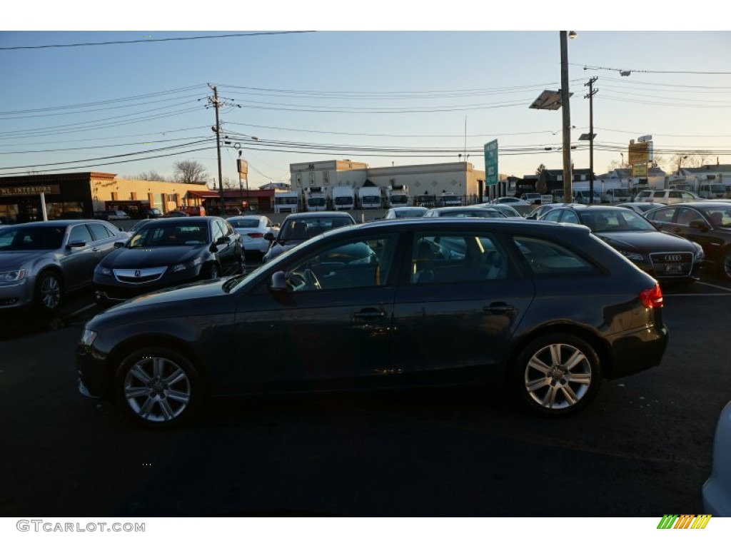 2009 A4 2.0T quattro Avant - Meteor Grey Pearl Effect / Black photo #7