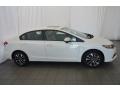 Taffeta White 2015 Honda Civic EX Sedan Exterior