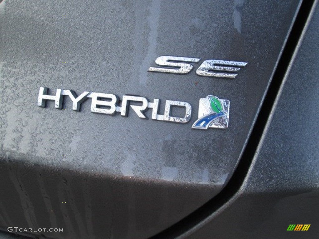 2015 Fusion Hybrid SE - Magnetic Metallic / Charcoal Black photo #10