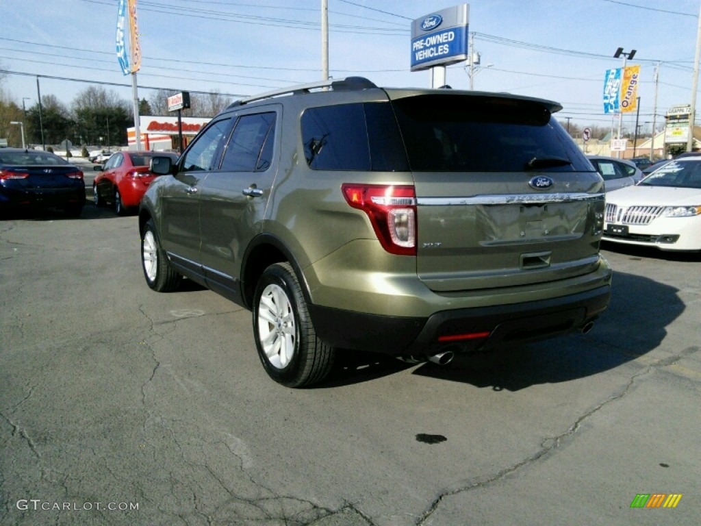 2013 Explorer XLT 4WD - Ginger Ale Metallic / Charcoal Black photo #5