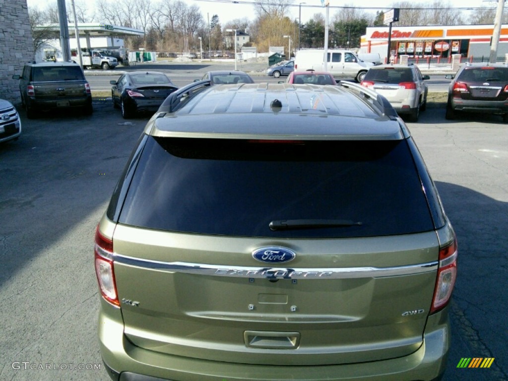 2013 Explorer XLT 4WD - Ginger Ale Metallic / Charcoal Black photo #7