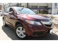 Basque Red Pearl II 2013 Acura RDX AWD Exterior