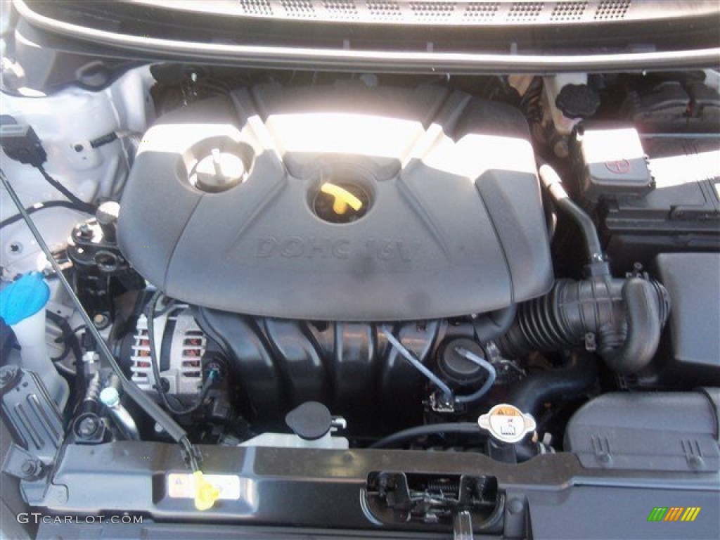 2015 Elantra SE Sedan - Shimmering Air Silver / Gray photo #14
