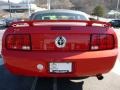 2005 Redfire Metallic Ford Mustang V6 Premium Convertible  photo #3