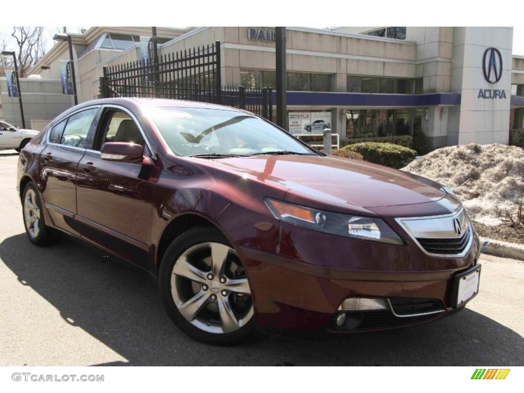 Basque Red Pearl Acura TL