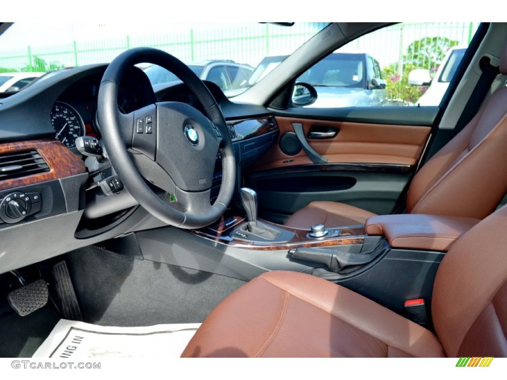2008 3 Series 328xi Wagon - Alpine White / Terra Dakota Leather photo #34