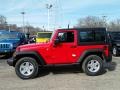 2015 Firecracker Red Jeep Wrangler Sport 4x4  photo #3