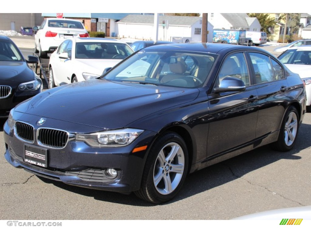 2015 3 Series 320i xDrive Sedan - Imperial Blue Metallic / Venetian Beige photo #6