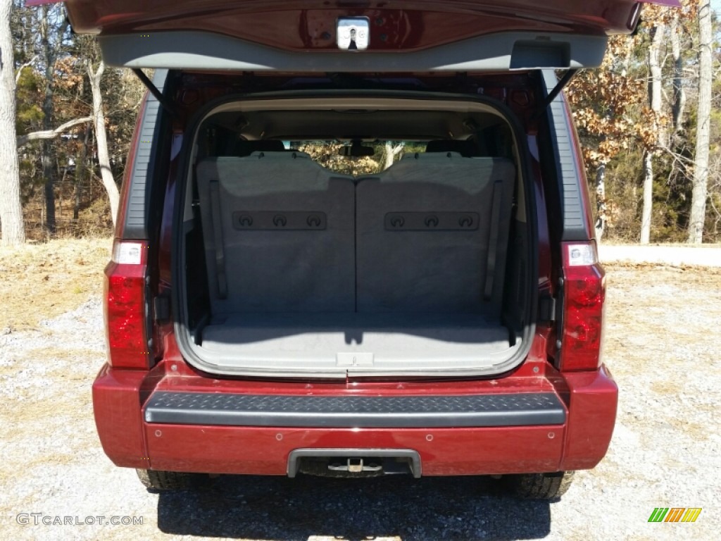 2007 Commander Sport 4x4 - Red Rock Pearl / Medium Slate Gray photo #19