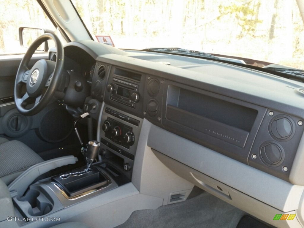 2007 Commander Sport 4x4 - Red Rock Pearl / Medium Slate Gray photo #21