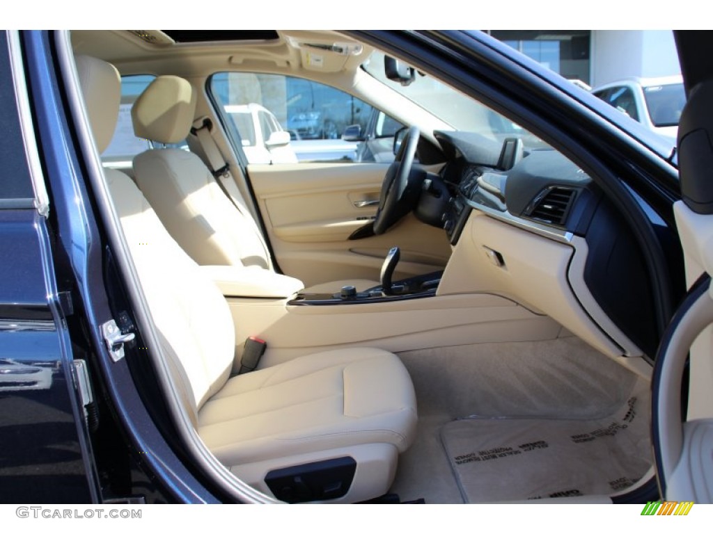 2015 3 Series 320i xDrive Sedan - Imperial Blue Metallic / Venetian Beige photo #29