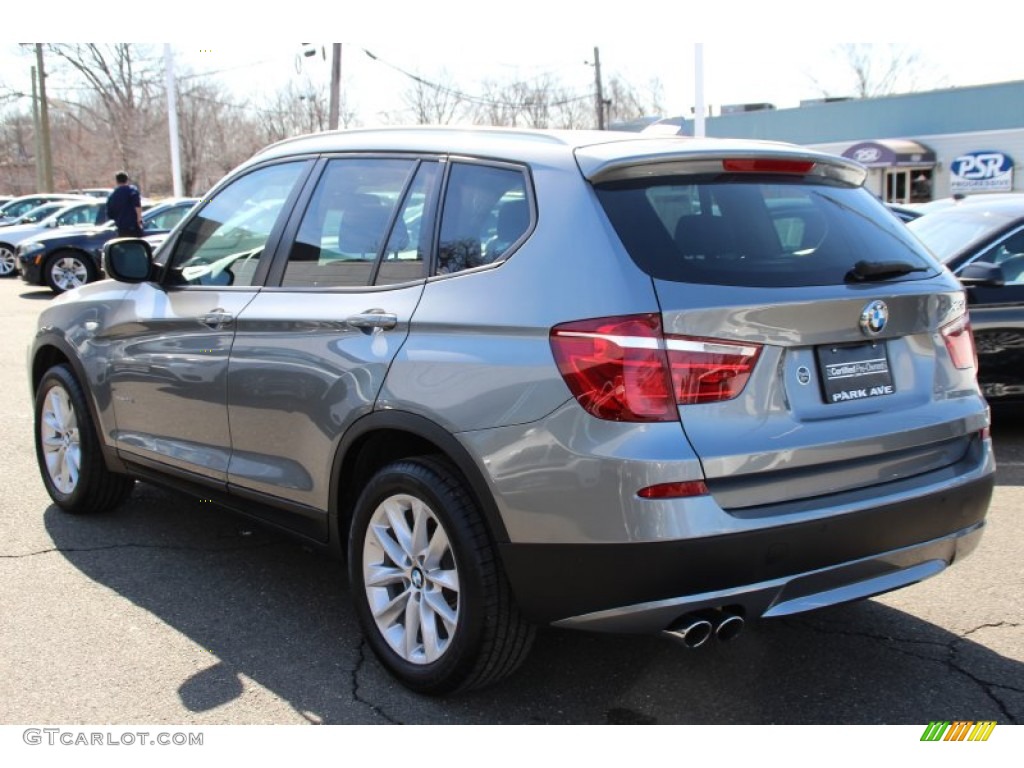 2013 X3 xDrive 28i - Space Gray Metallic / Black photo #5