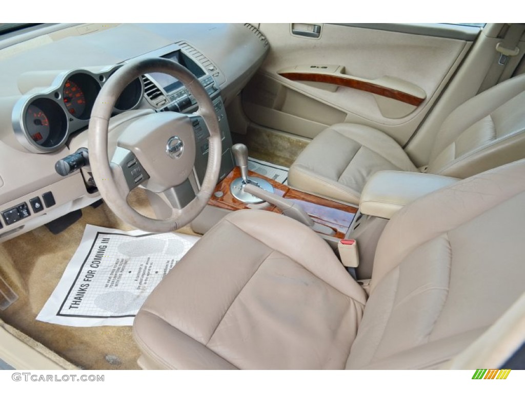 2004 Maxima 3.5 SE - Spirited Bronze / Cafe Latte photo #23