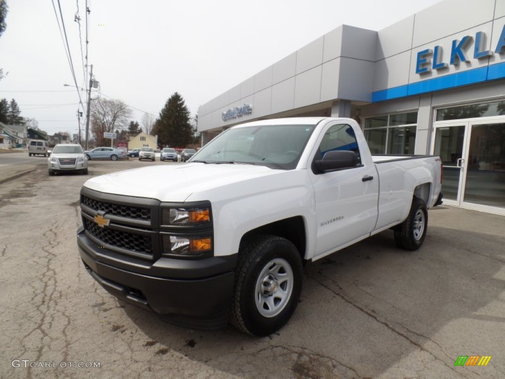 2015 Silverado 1500 WT Regular Cab - Summit White / Dark Ash/Jet Black photo #2
