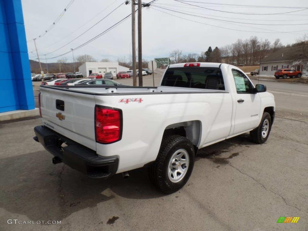 2015 Silverado 1500 WT Regular Cab - Summit White / Dark Ash/Jet Black photo #6
