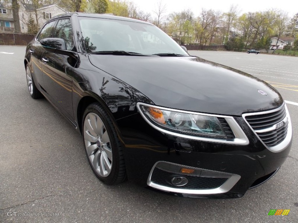 2011 9-5 Aero XWD Sedan - Black / Jet Black photo #7
