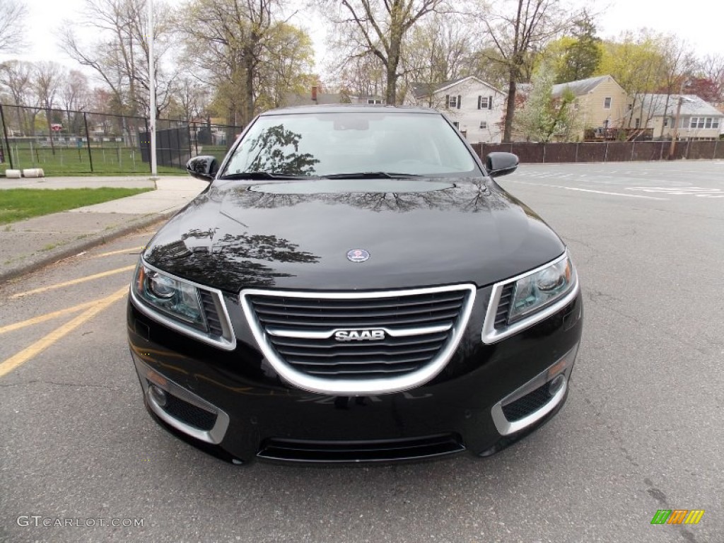 2011 9-5 Aero XWD Sedan - Black / Jet Black photo #8