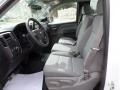 Dark Ash/Jet Black 2015 Chevrolet Silverado 1500 WT Regular Cab Interior Color