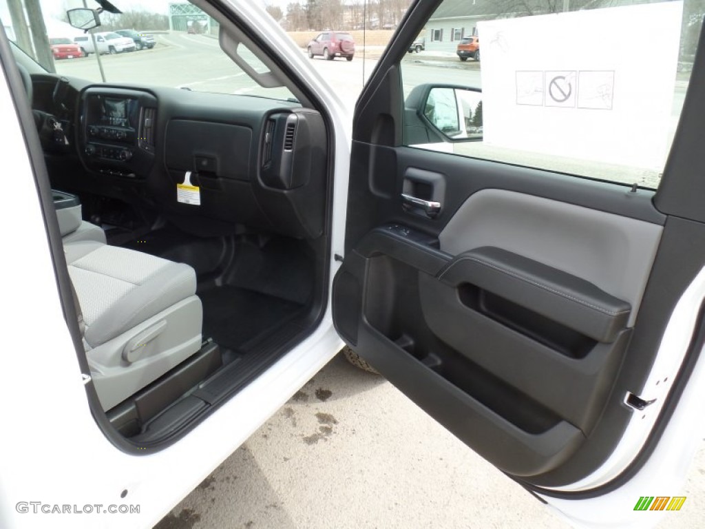 2015 Silverado 1500 WT Regular Cab - Summit White / Dark Ash/Jet Black photo #38