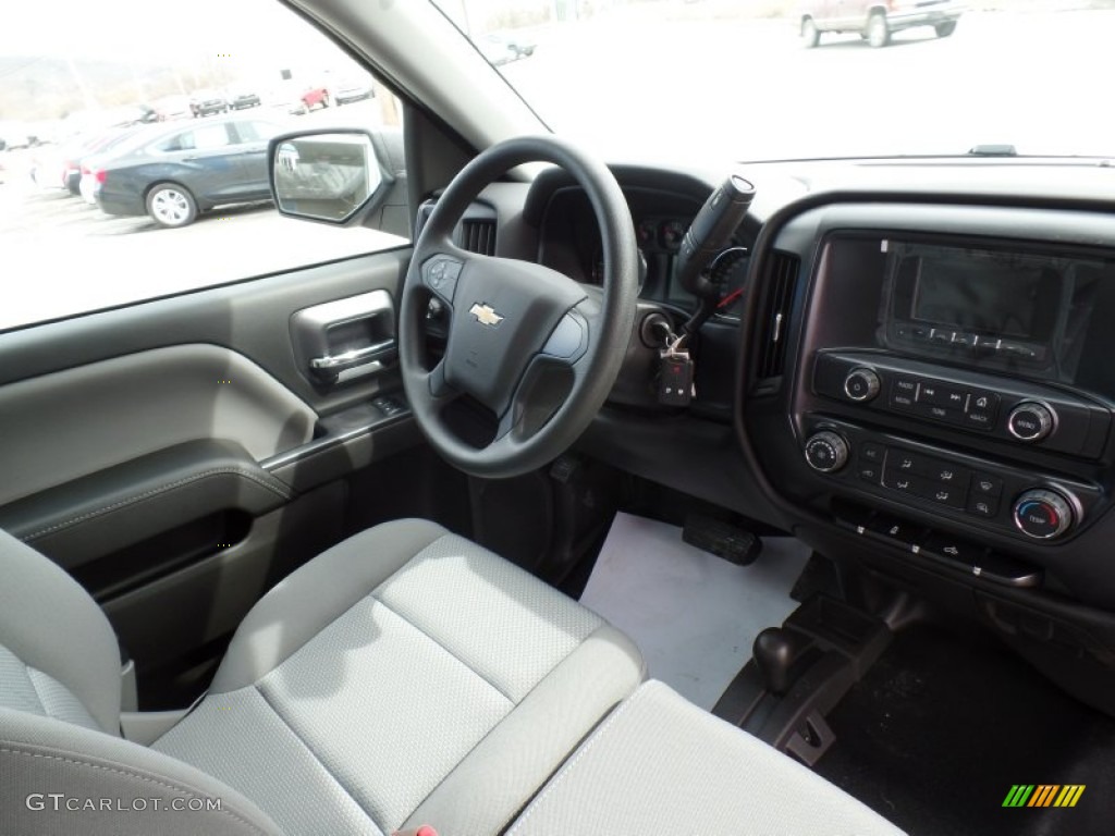 2015 Silverado 1500 WT Regular Cab - Summit White / Dark Ash/Jet Black photo #42