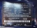UV: Dark Blue 2012 Ford Transit Connect XLT Wagon Color Code