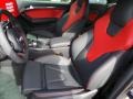2015 Audi RS 5 Black Interior Front Seat Photo