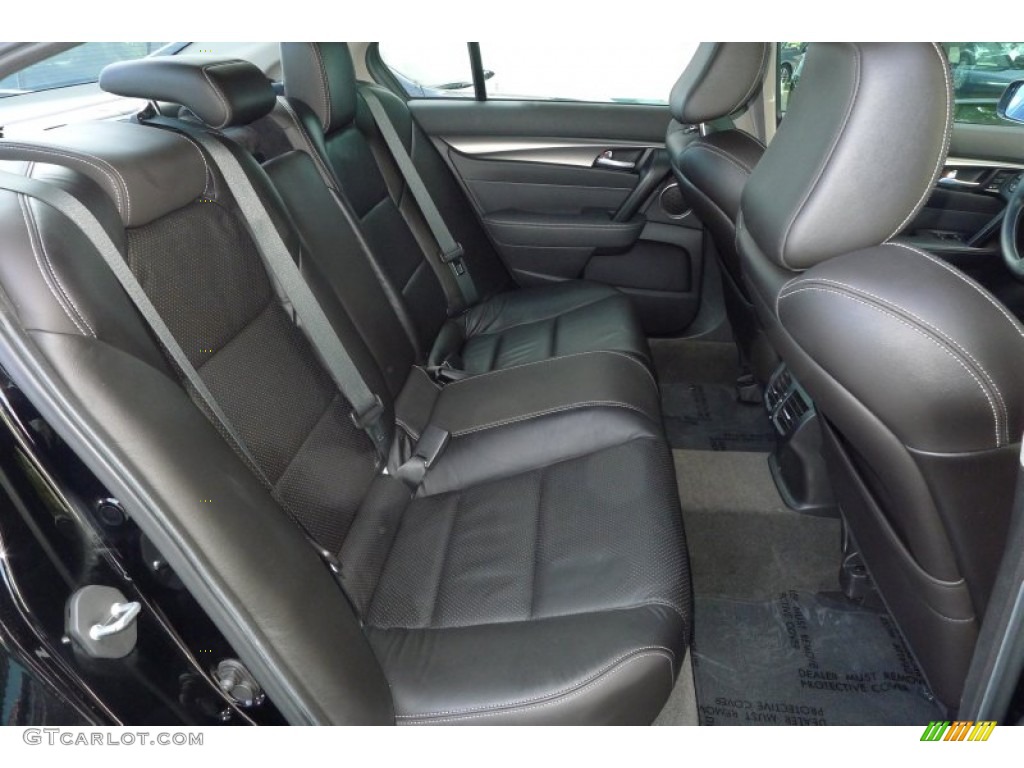 2012 Acura TL 3.7 SH-AWD Technology Rear Seat Photo #102218957