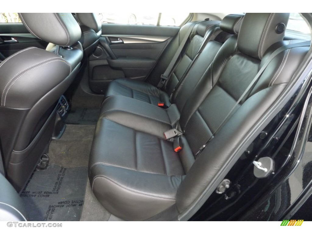 2012 Acura TL 3.7 SH-AWD Technology Rear Seat Photos