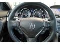 Ebony 2012 Acura TL 3.7 SH-AWD Technology Steering Wheel