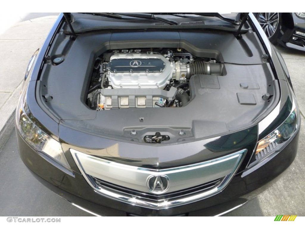 2012 Acura TL 3.7 SH-AWD Technology Engine Photos