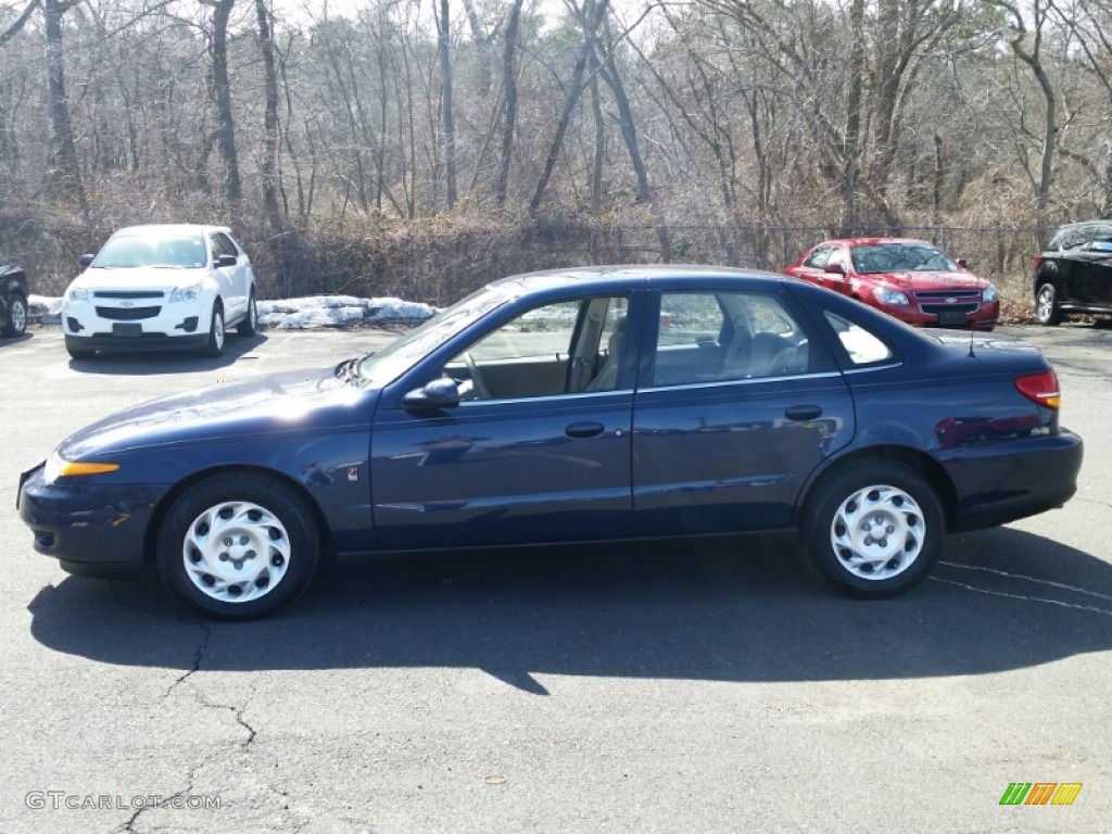 2001 L Series L200 Sedan - Dark Blue / Gray photo #10