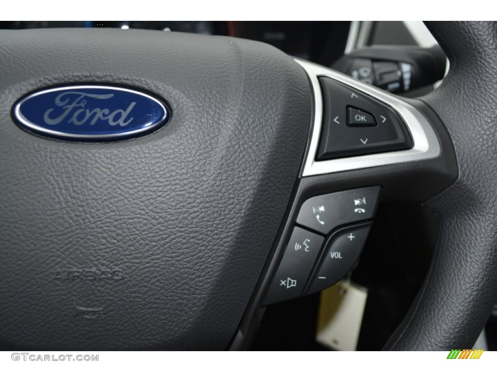 2015 Fusion SE - Ruby Red Metallic / Charcoal Black photo #21