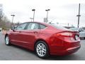 2015 Ruby Red Metallic Ford Fusion SE  photo #25