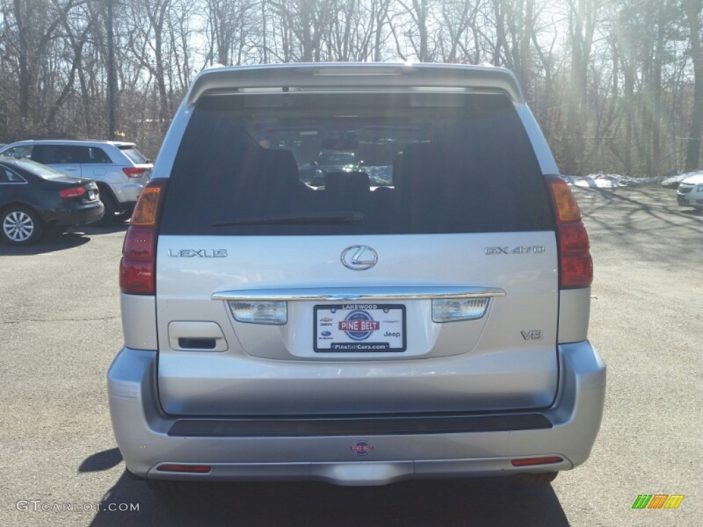 2007 GX 470 - Titanium Metallic / Dark Gray photo #8