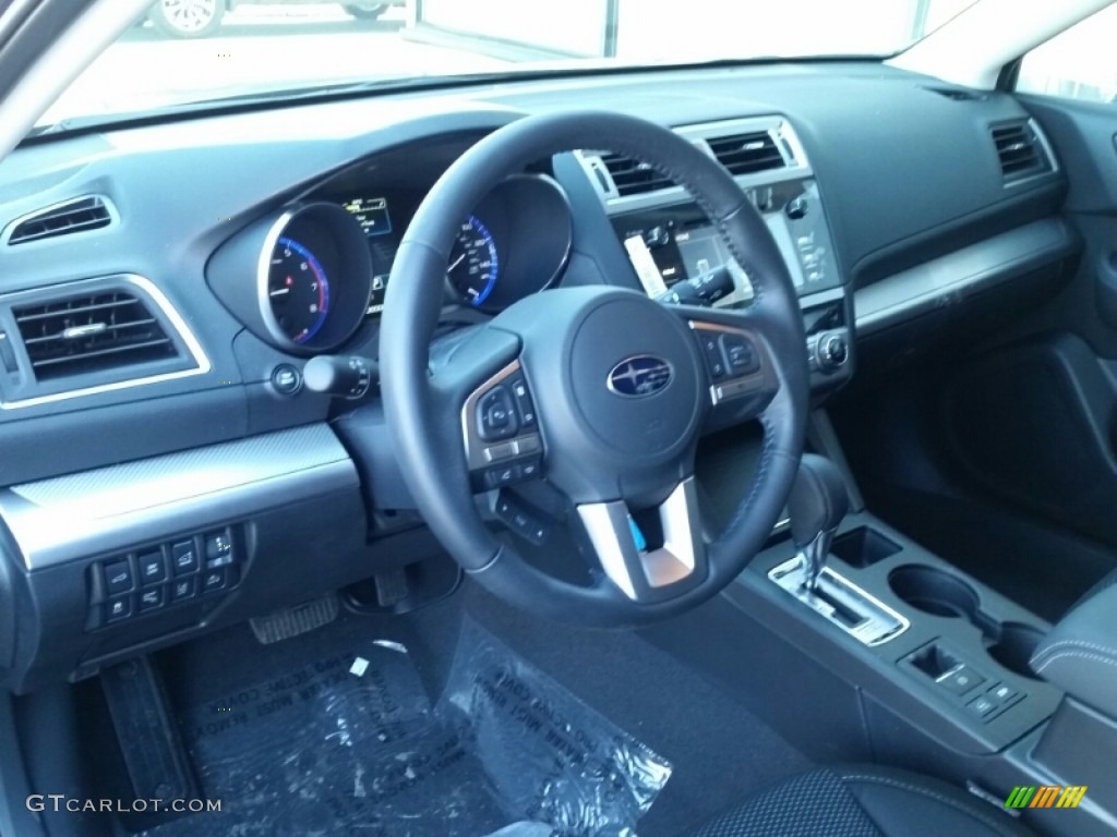 2015 Subaru Outback 2.5i Premium Slate Black Dashboard Photo #102221750