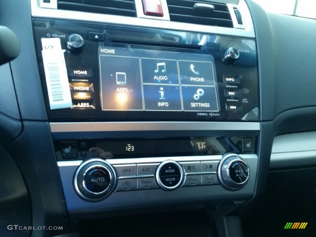 2015 Subaru Outback 2.5i Premium Controls Photo #102221759