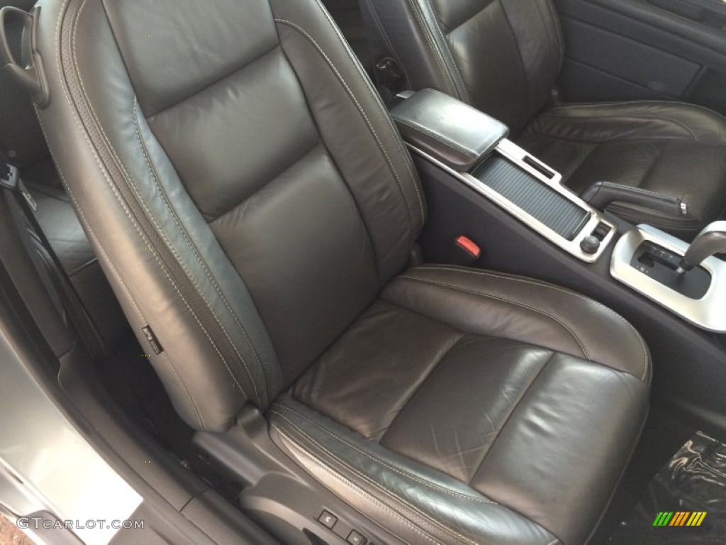 2011 C70 T5 - Electric Silver Metallic / Soverign Hide Off Black Leather/Off Black photo #10