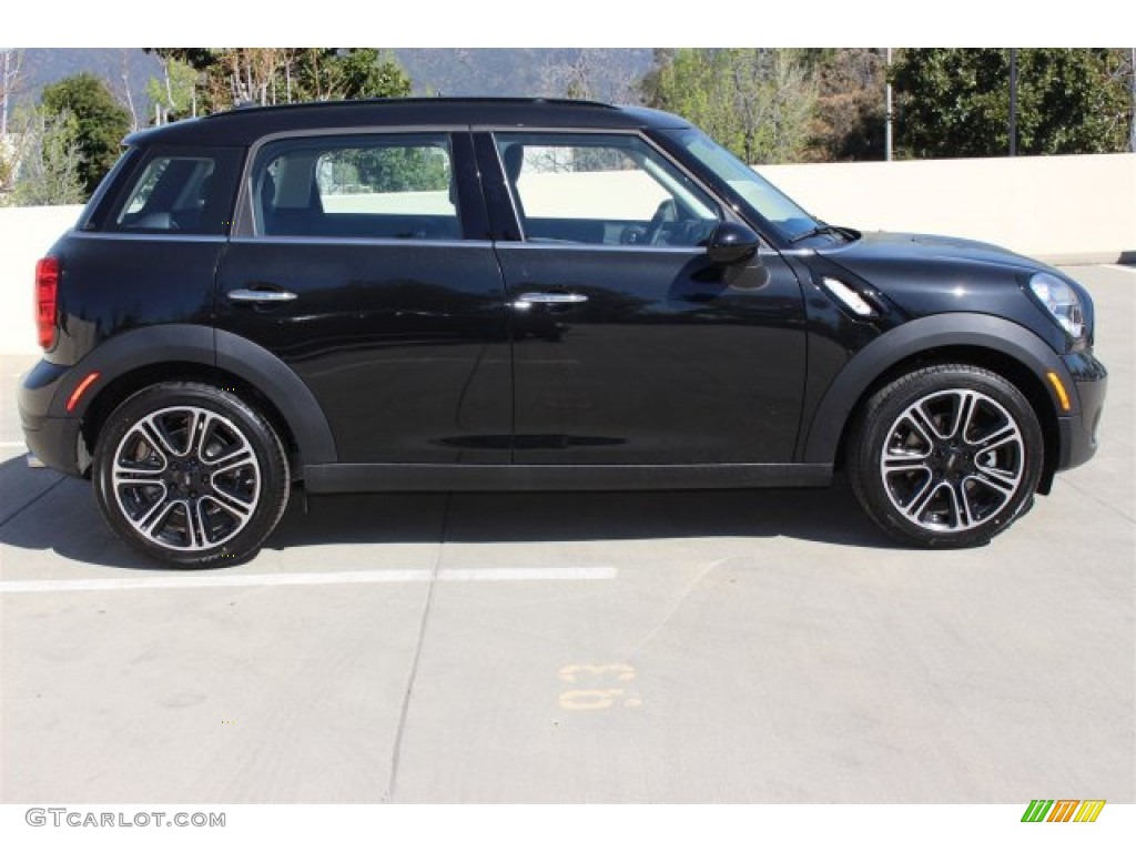 Absolute Black Metallic 2015 Mini Countryman Cooper Exterior Photo #102222595