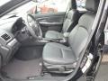 Black 2015 Subaru XV Crosstrek Interiors