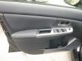 Black 2015 Subaru XV Crosstrek 2.0i Limited Door Panel
