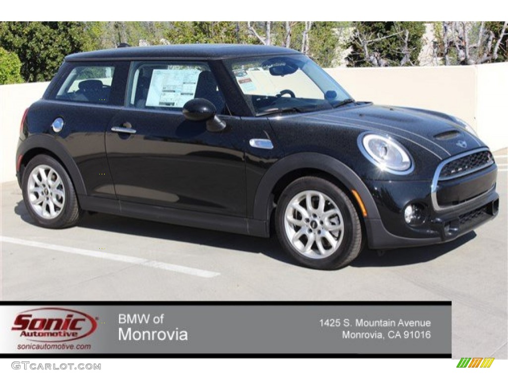 2015 Cooper S Hardtop 2 Door - Midnight Black Metallic / Carbon Black photo #1